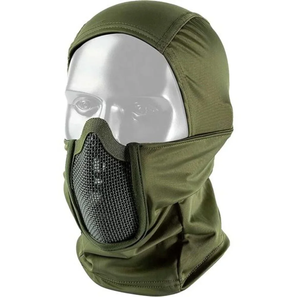 Balaclava Mesh Mask, Ninja Tactical Mask with Full Face Protection